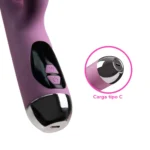 Vibrador Avery Camtoyz con pantalla interactiva y control fácil