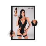 Body Cuerina con Ligas Dulce Tentacion