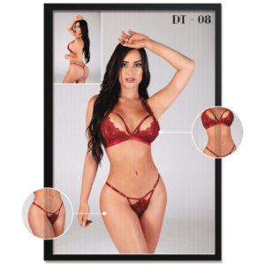 Conjunto Encaje Sencillo Dulce Tentacion