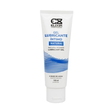 Gel lubricante natural Elixir 100ml - empaque del producto