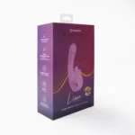 Vibrador con lengua Lissa Camtoyz IPX6 resistente al agua recargable USB de silicona suave