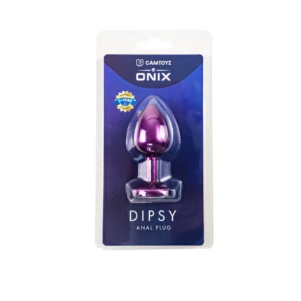 plug anal dipsy camtoyz metal linea onix morado