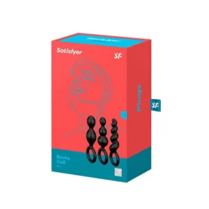 Satisfyer Booty Call Set de Plugs Anales Negro