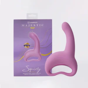 Vibrador y Estimulador Squirty Camtoyz con movimiento oscilante tipo finger