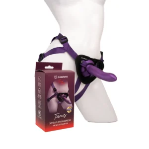arnés strap on Tanos Camtoyz 15 cm dildo silicona 3.4 cm