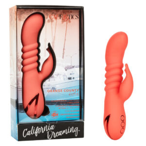 Vibrador Doble Estimulacion California Dreaming® Orange