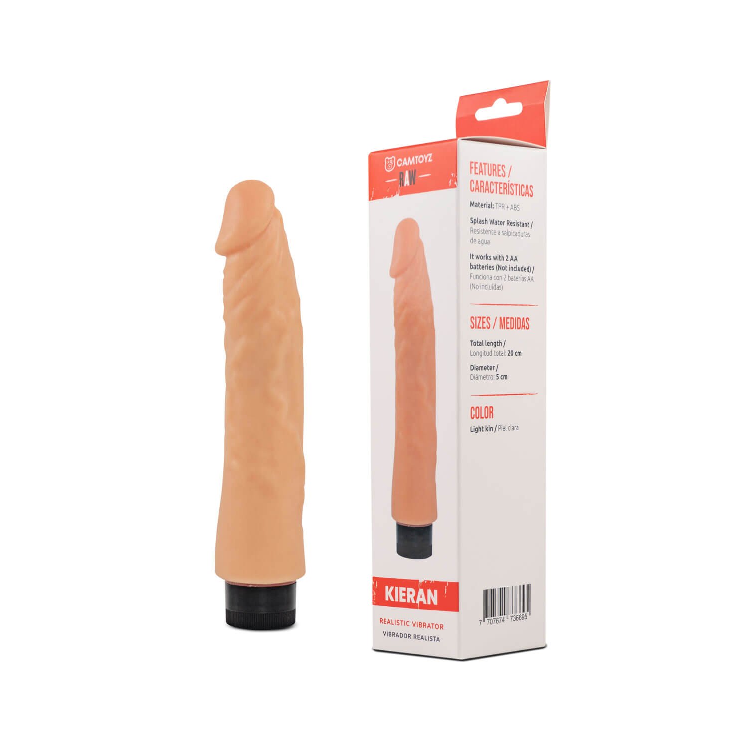 Vibrador-Kieran-4.jpg Dildo vibrador Kieran CamToyz - vista del producto