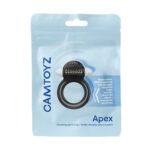Anillo vibrador Apex Camtoyz - empaque lateral con información del producto