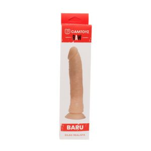 dildo barú 21 cm con ventosa camtoyz en empaque origina