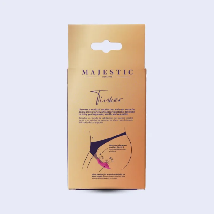 empaque panty vibrador tinker majestic sex shop bogota