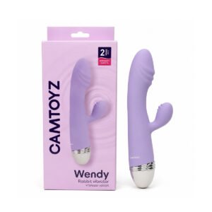 Vibrador doble Wendy morado - empaque del producto