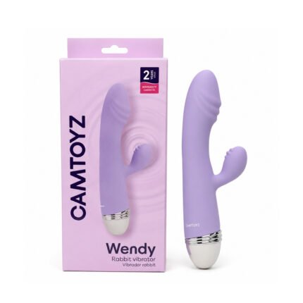Vibrador doble Wendy morado - empaque del producto