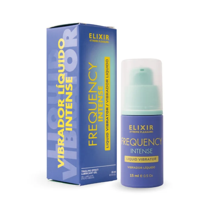 lubricante con efecto vibrante frequency intense