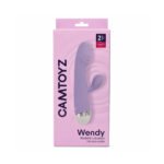 Vibrador doble Wendy morado - vista del producto